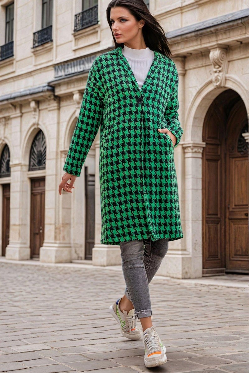 Weshaya Coat Women Green - Image 1