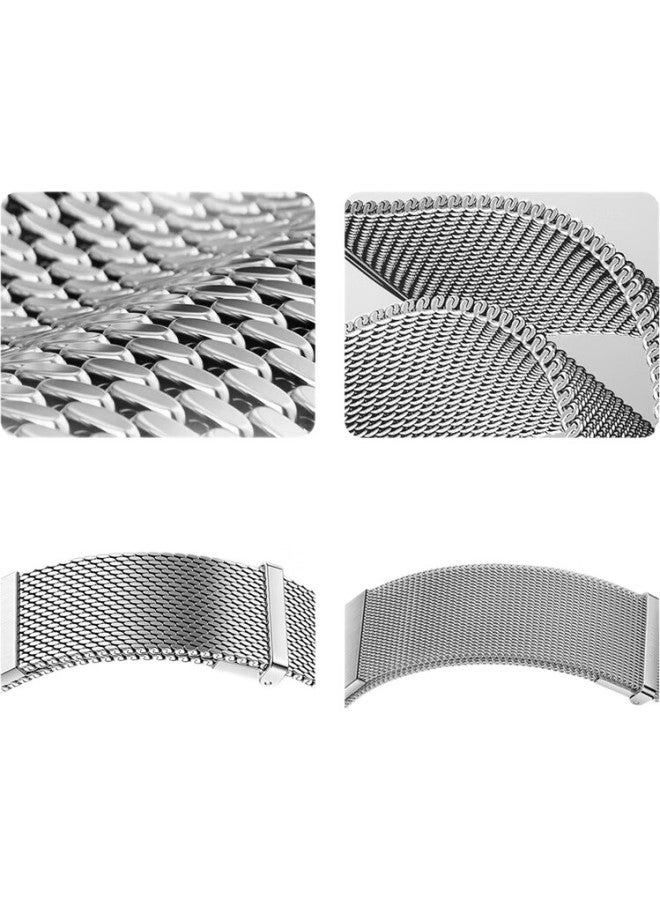 BHO Compatible With Huawei Watch Straps For Gt5Pro/Gt4/Gt3Pro/Gt2, Milanese Loop Watch Band For Watch4Pro/Watch3/Honor Magic2, Magnetic Metal Watch Strap - Image 1