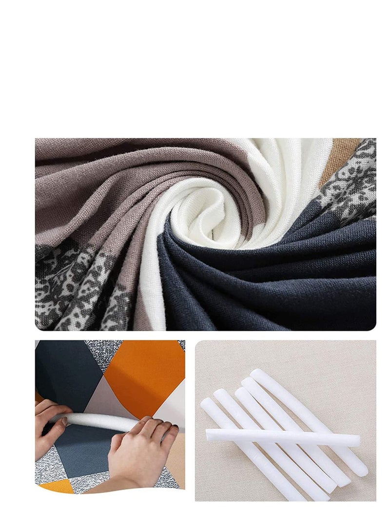 كابتن تيك غطاء أريكة قابل للتمدد ، أغطية أريكة من القماش المطبوع ، أغطية أريكة منسوجة ، واقي أريكة غير ، واقي أثاث قابل للغسل لغرفة النوم ، واقي عالمي (3 مقاعد ، مكعب روبيك 75 * 90.5 بوصة) - Image 3