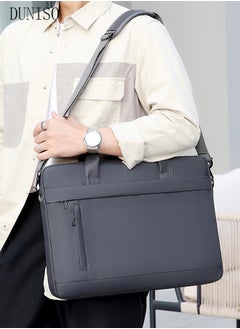 DUNISO 15.6 Inch Laptop Bag Lightweight Computer Bag Travel Business Handbag Briefcase Water Resistance Shoulder Messenger Bag CRossbody Bag for Men and Women Work Office  - Image 2