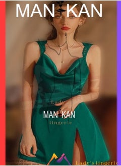 Generic Lingerie Made Of Satin, Open On One Side With Lace At The Back  - Image 1