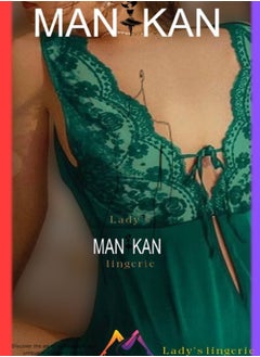 Generic Lingerie Made Of Satin, Open On One Side With Lace At The Back  - Image 2
