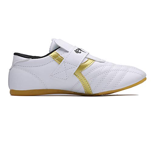 MSMAX Art Taekwondo Shoes Light Weight Boxing Karate Kung Fu Tai Chi Sneakers,13 M US Little Kid - Image 5