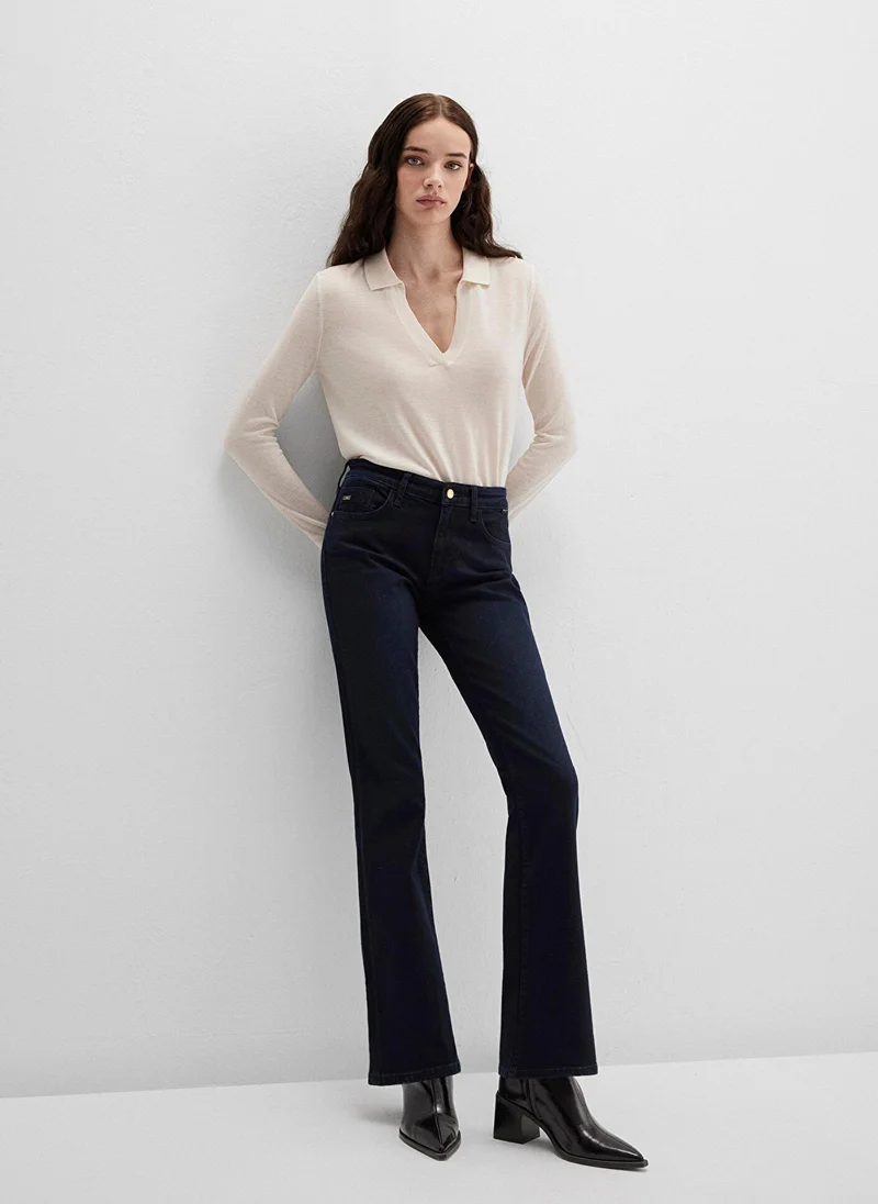 مافي Molly Ink Gold Premium Jean Pants