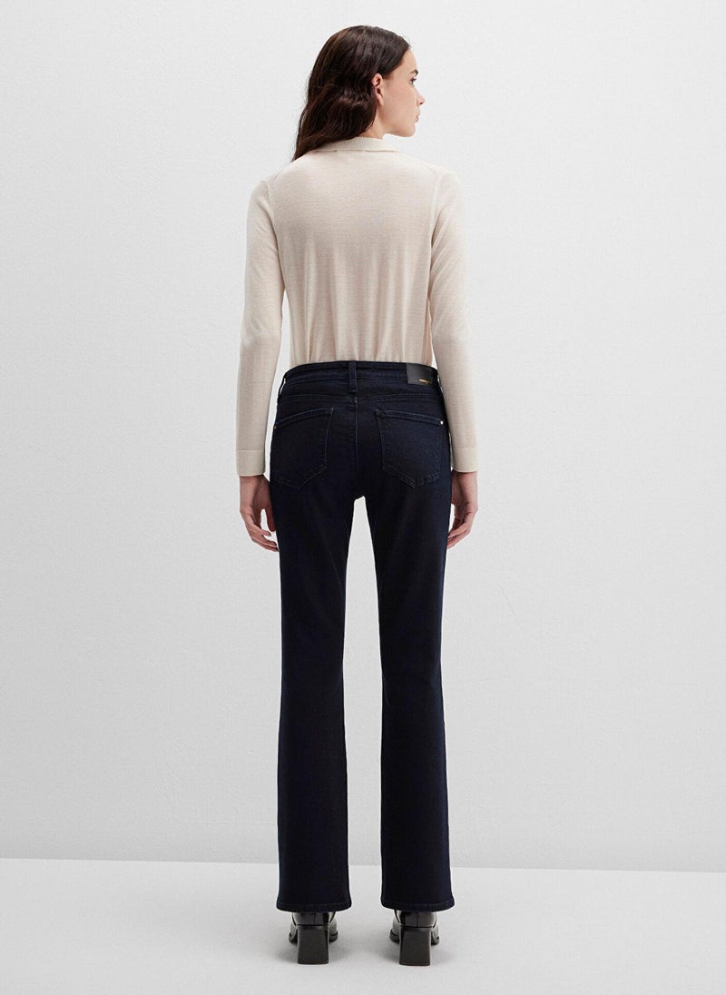 MAVI Molly Ink Gold Premium Jean Pants - Image 4