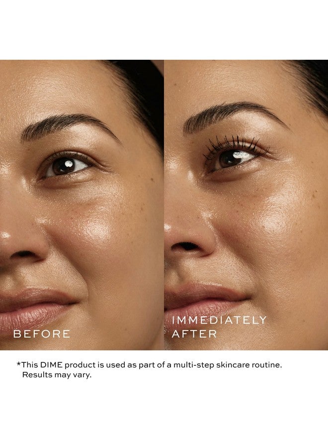 DIME Beauty Volume Mascara - Smudge-Proof Tubing Mascara for Fuller, Thicker Lashes, Adds Volume & Length, Black 0.28 oz / 8 g - Image 4