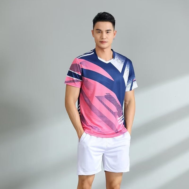 Speed Competition Group School Student Net Platoon Badminton Suit Sports Quick-Drying T-Shirt Breathable Jacket Training - Image 3