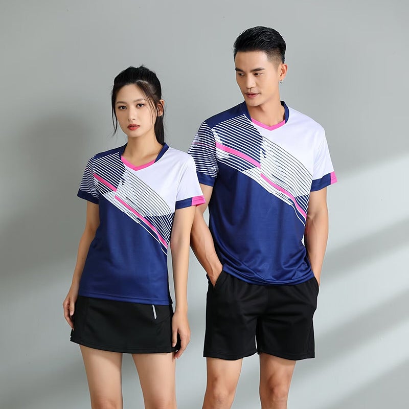 Speed Competition Group School Student Net Platoon Badminton Suit Sports Quick-Drying T-Shirt Breathable Jacket Training - Image 5