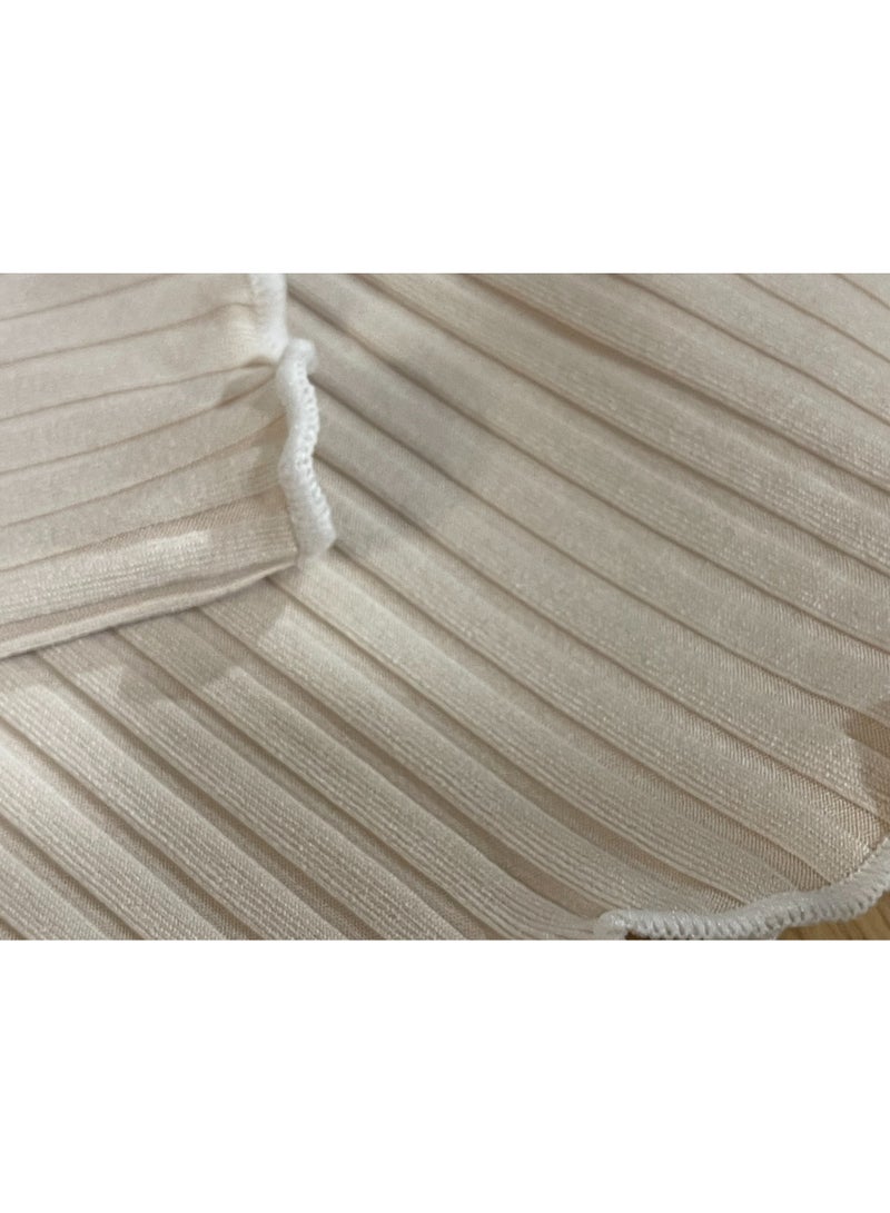 SOLOBUY Outlet Pyjama Sets Women, Crop Tops V Neck Long Sleeve Shirts Ruffles Pants Fashionable Clothing - Image 3