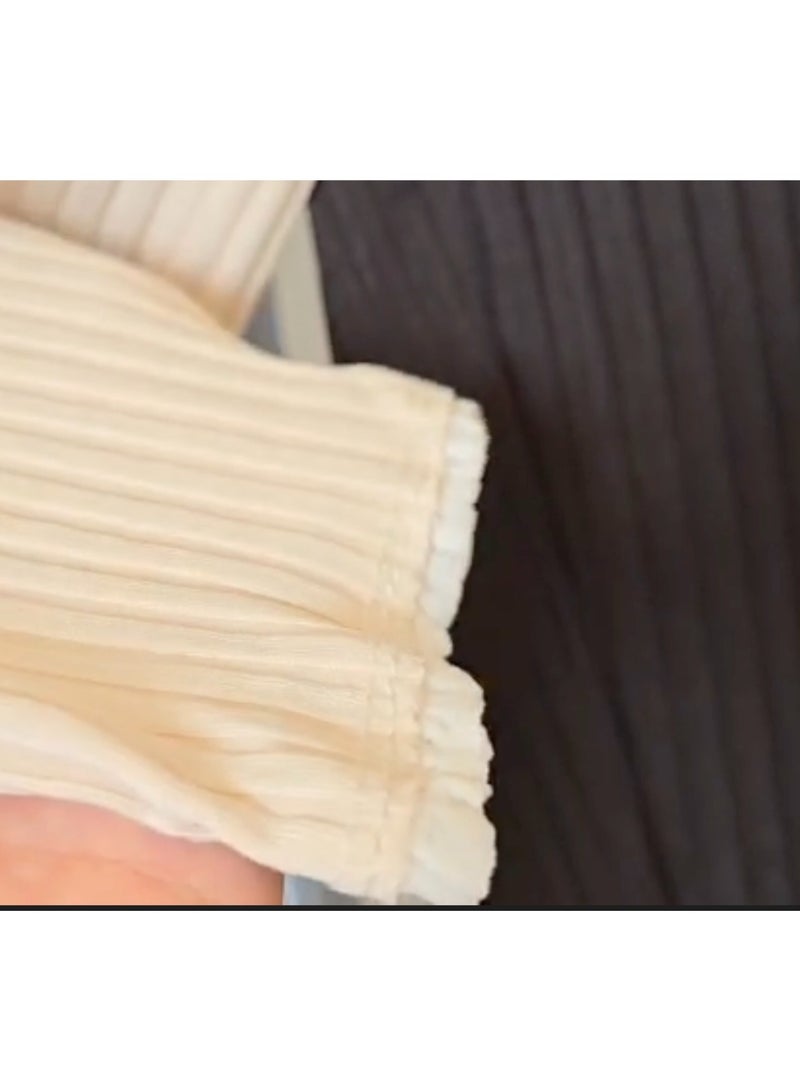 SOLOBUY Outlet Pyjama Sets Women, Crop Tops V Neck Long Sleeve Shirts Ruffles Pants Fashionable Clothing - Image 4