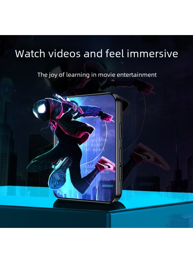 DeMon Mp3 Hd Touch Screen Player Professional Walkman Mp4 Noise Reduction Portable To Text Bluetooth Student Version Manufacturer - Image 2