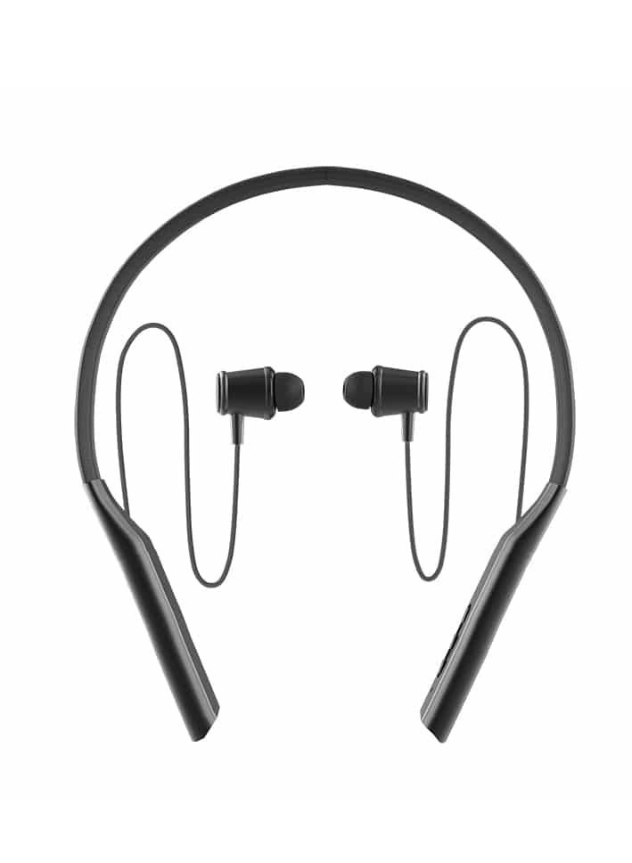بينغو سماعات رأس بلوتوث Bingozones N3 حول الرقبة - أسود - Image 1