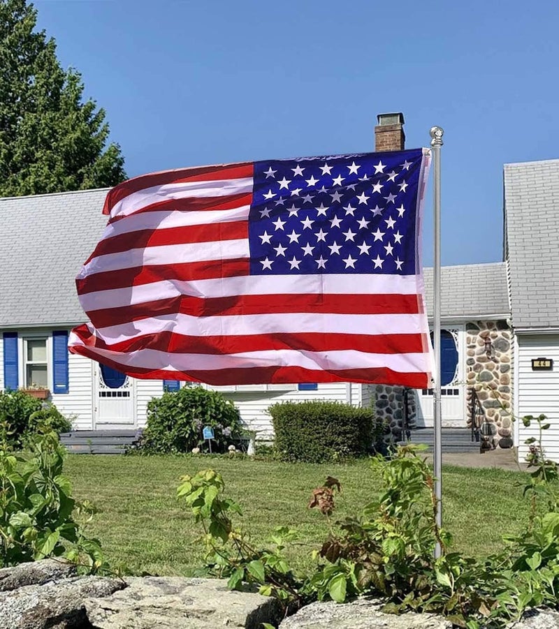 TONOS American Flag, Double Sides Priting US Flag 3x5 Ft- Upgrade 3-Ply Longest Lasting USA Flag. Heavy-Duty American Flags with Vivid Color and Brass Grommet for Outdoor & Indoor, Fade & UV Protected - Image 5