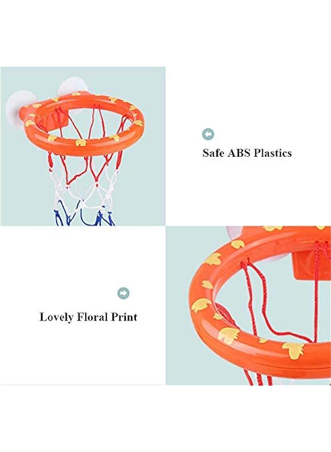 Kids Bathtub Basketball Hoop Bath Toy Water Play Set for Baby Educational Mini Foam Beach Swimming Pool Toddler Bath Toys  - Image 4