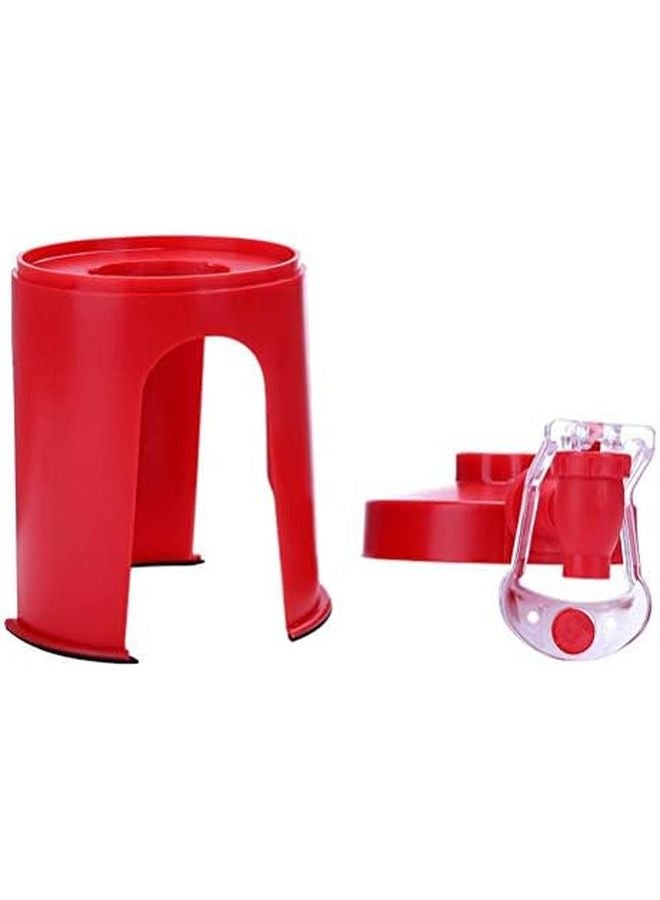 Red Handheld Pressure Carbonated Beverage Machine For Home Party Outdoor Soda Maker - Image 4