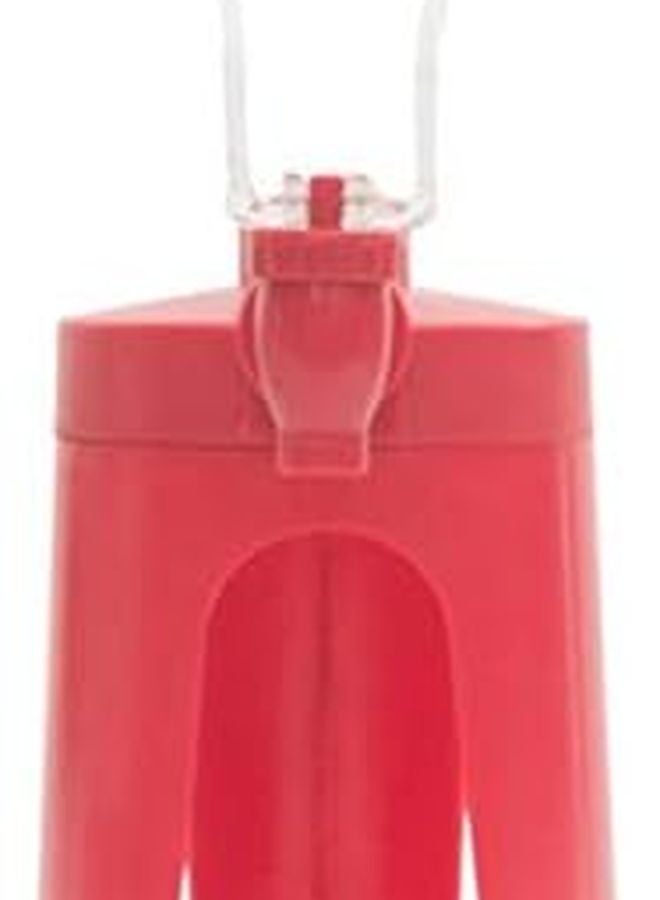 Red Handheld Pressure Carbonated Beverage Machine For Home Party Outdoor Soda Maker - Image 5