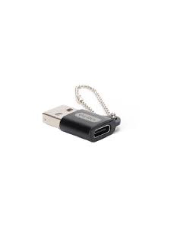 Go-Des USB A Male to Type-C Female OTG Adapter GD-CT028 – Fast Charging & Data Transfer, Compatible with Samsung, Huawei, Xiaomi, MacBook & Android Devices – Black - Image 4
