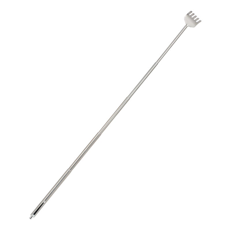 Telescopic Back Scratcher: 6.3" To 19.9" Stainless Steel, Durable Rust-proof Design - Multi-functional Itch Relief & Cat Play Tool for Home, Travel And Daily Use - Image 5