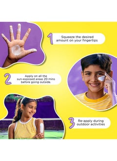 SunScoop Kids 100% Mineral Sunscreen Lotion Spf 30+ Pa++++ | Paediatrician Recommended | Prevents Tanning & Sunburn | Sweat & Water Resistant | Safe For Sensitive Skin | For 1+ Years | 75 Gm  - Image 5