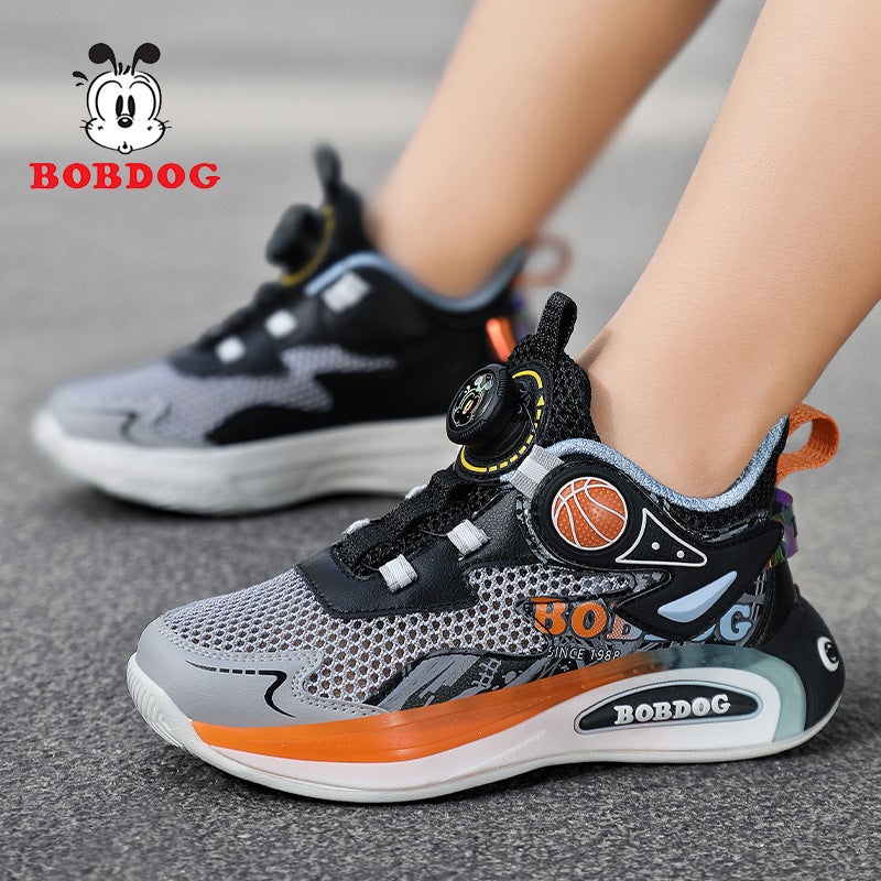 Babu Bean Boys Sneaker 2025 Children'S Single Mesh Breathable Mesh Basketball Shoes Casual Running Shoes - Image 5