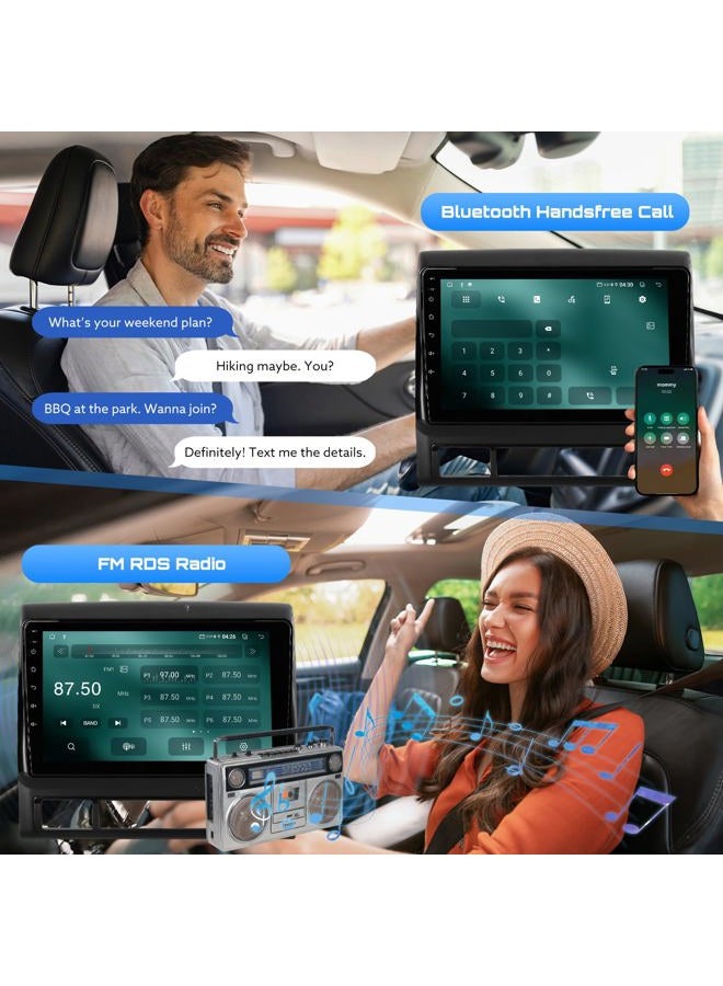 WonVon Car Stereo for Toyota Tacoma 2005-2015, Built-in Cooling Fan, 9'' Touch Screen Radio Upgrade, Android 13 Head Unit Support Carplay/Android Auto/Bluetooth/WiFi/Navigation/Backup Camera, 2G+64GB - Image 4