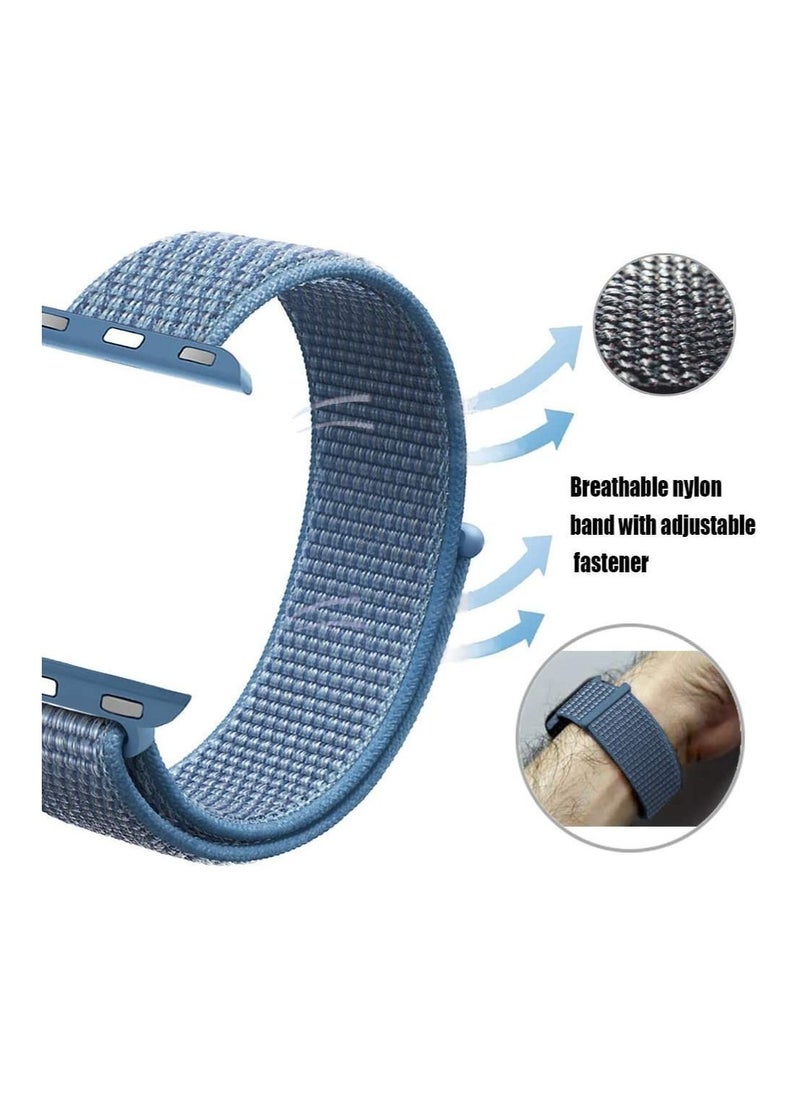 Rock Pow - Sports Band  Nylon Loop for Apple Watch Series SE/8/7/6/5/4/3/2/1 38/40/41 mm - Image 1