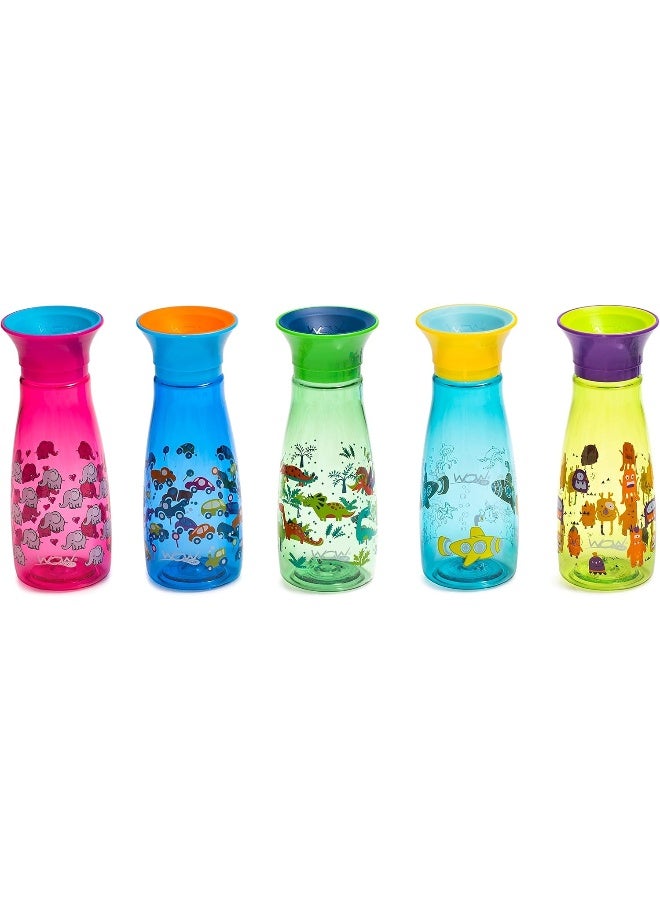 WOW GEAR WOW CUP MINI 360 Sippy Cup, 12 oz / 350 ml (Aruba Blue) - Image 4