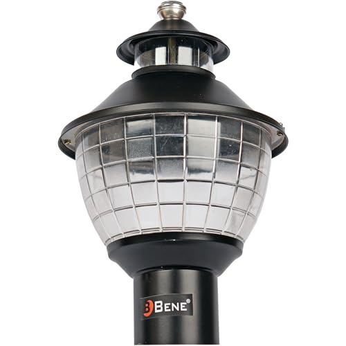 BENE Gate Light Garden Light Outdoor Lamp Freddo 18 Cms,(Black, Pack of 2 Pcs) - Image 3