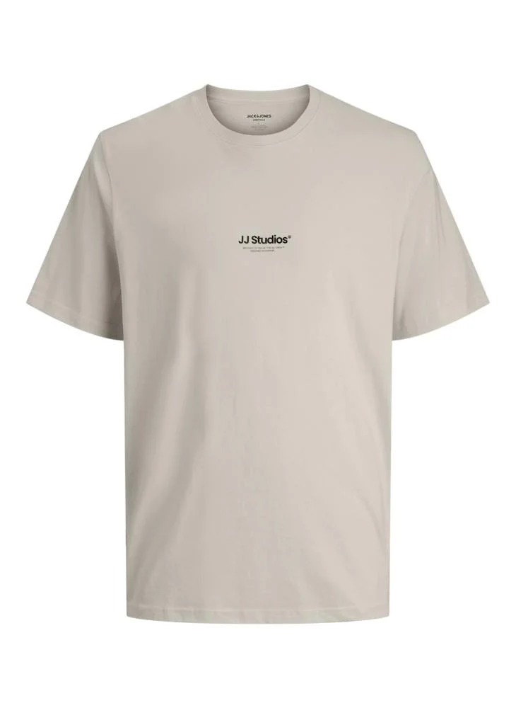 JACK & JONES Graphic Crew Neck Regular Fit T-Shirt