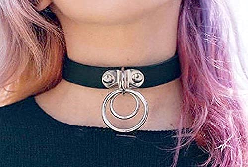 OLYPHAN Cat Costume Accessories Cat Ears and Tail Set Black Animal Halloween Accessory Kit for Women Cat Cosplay Pack with Choker Necklace - Image 4