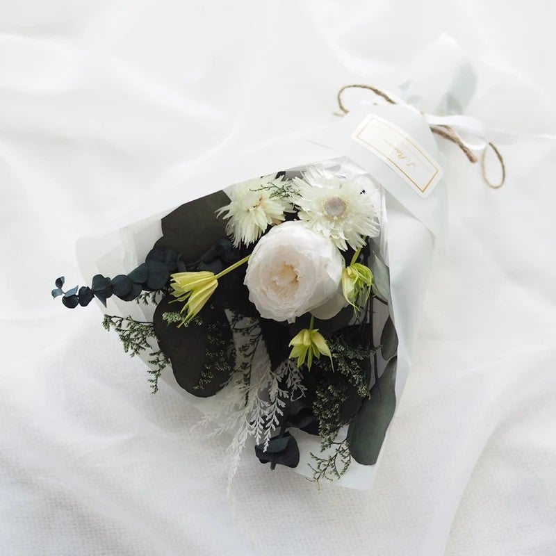 Bluejw Hot Sale Mini Pampas Grass Bouquet - Dried Flowers Reed Decor Arrangement, Small Natural Dried Plants for Home Wedding Party - Image 1