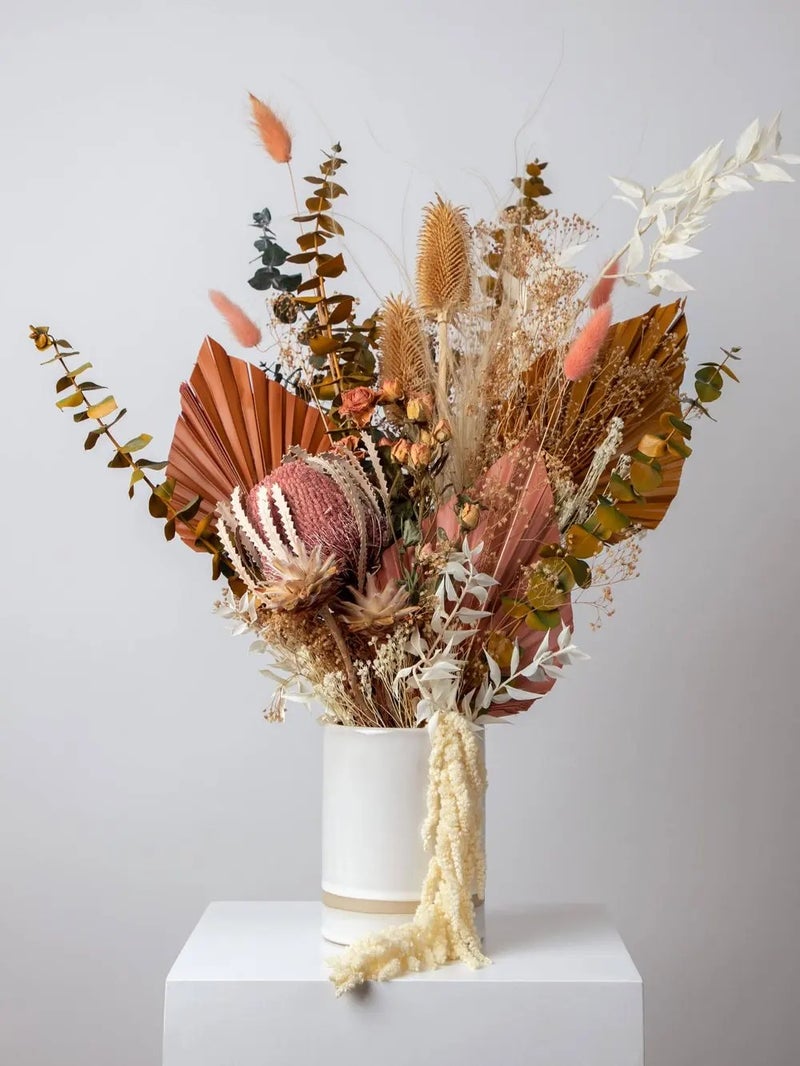Bluejw Hot Sale Mini Pampas Grass Bouquet - Dried Flowers Reed Decor Arrangement, Small Natural Dried Plants for Home Wedding Party - Image 4