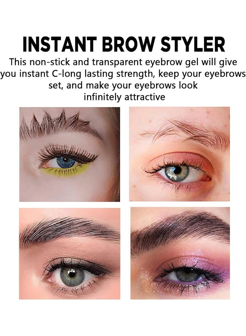 3D Soap Brow Styling Kit – Waterproof Long Lasting Pomade Gel, Smudge-Proof Makeup Balm for Natural Feathery Brows - Image 5