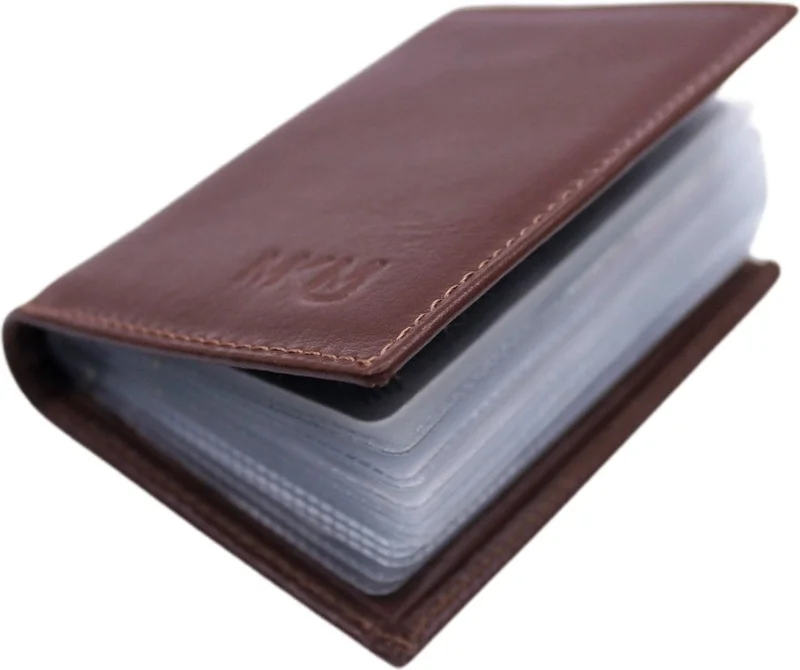 Mkm Leather Card Holder & Wallet