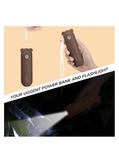 Handheld Fan with 4500 mAh Powerbank Max 46 Hours Runtime, Pocket Fan with Portable Battery Operated or USB Powered, Folding Personal Fan (Brown/3 Speeds ) - pzsku/Z0A5C806D47EC9F9613E1Z/45/_/1720013831/ee7c511d-b0d2-4d8a-a154-e1eb20c4ad04