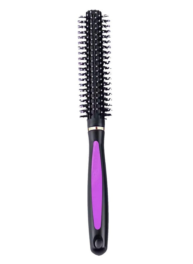 BlackLaoban Round Hair Brush For Blow Drying, Styling, Curling, Hair Brush Roller Volumising Hair Styling Brush Massaging Scalp Ball-Tipped Bristles Styling Tool J-SB3 (Pack Of 2) - Image 3