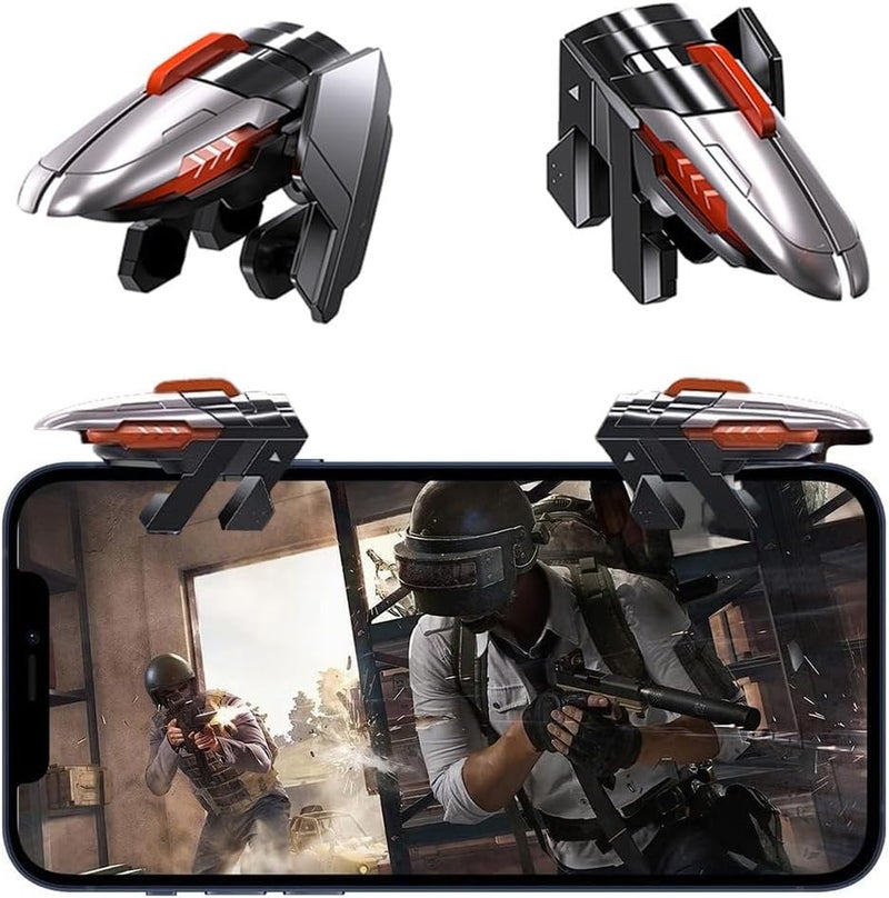 cubonic AK06 Normal Mobile Game Controller Trigger,[Upgraded Version] Mobile Controllers Colorful Trigger Sensitive Shoot and Aim Button. - Image 1