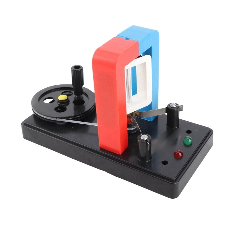 Hand Crank Generator PVC Material Demonstrates Mechanical to Electrical Energy Conversion - Compact Structure Physics Teaching Instrument for Middle and High School Electronic Experiments - Image 5