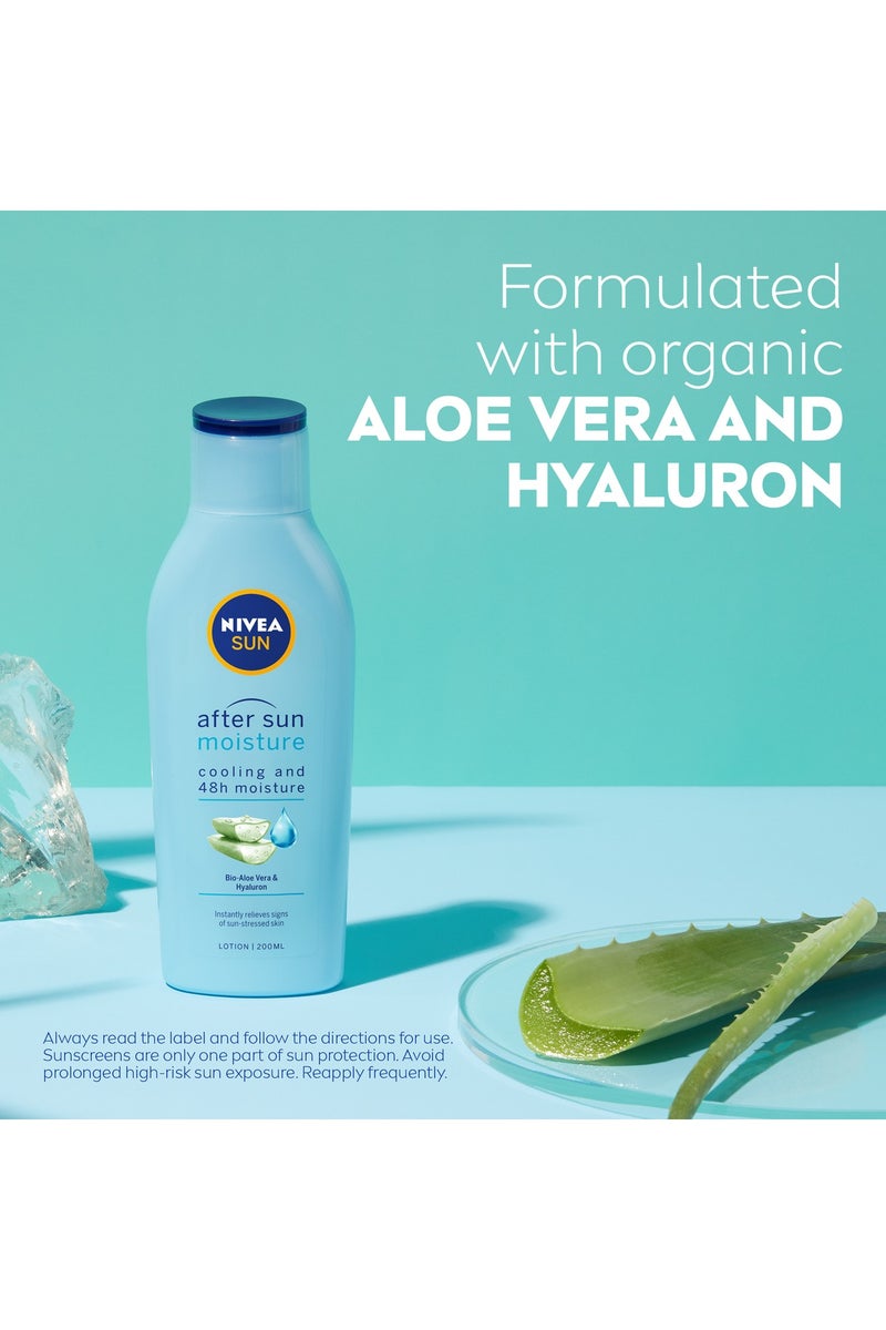 Nivea لوشن مرطب بعد الشمس مع الألوة فيرا وزيت الأفوكادو عبوة من 2 - Image 4
