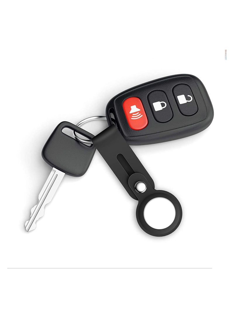 Rock Pow Liquid Anti-Scratch Leather Protective Case Cover For Airtag - Image 3