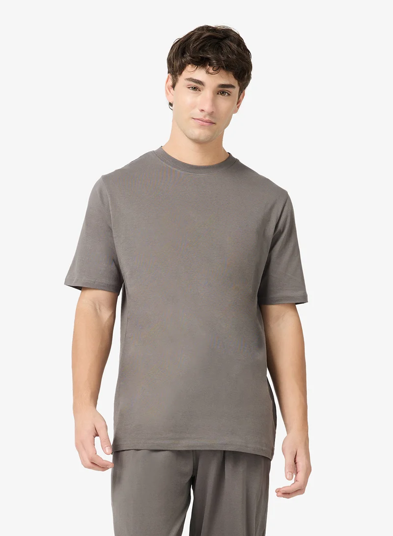 Seventy Five  Nightwear T-Shirt and Pant Set for Men | Best Price UAE