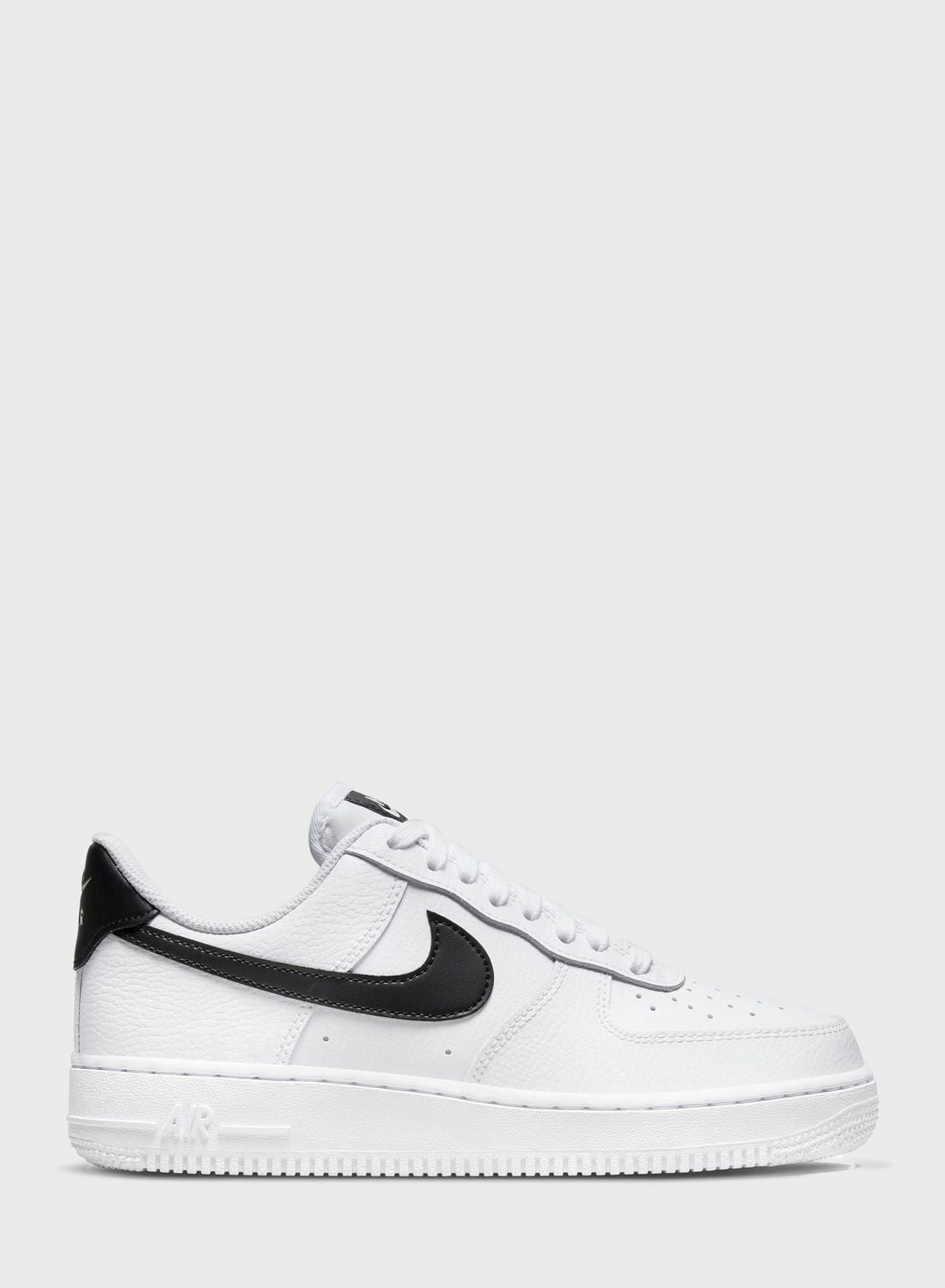 nike air force 1s white and black