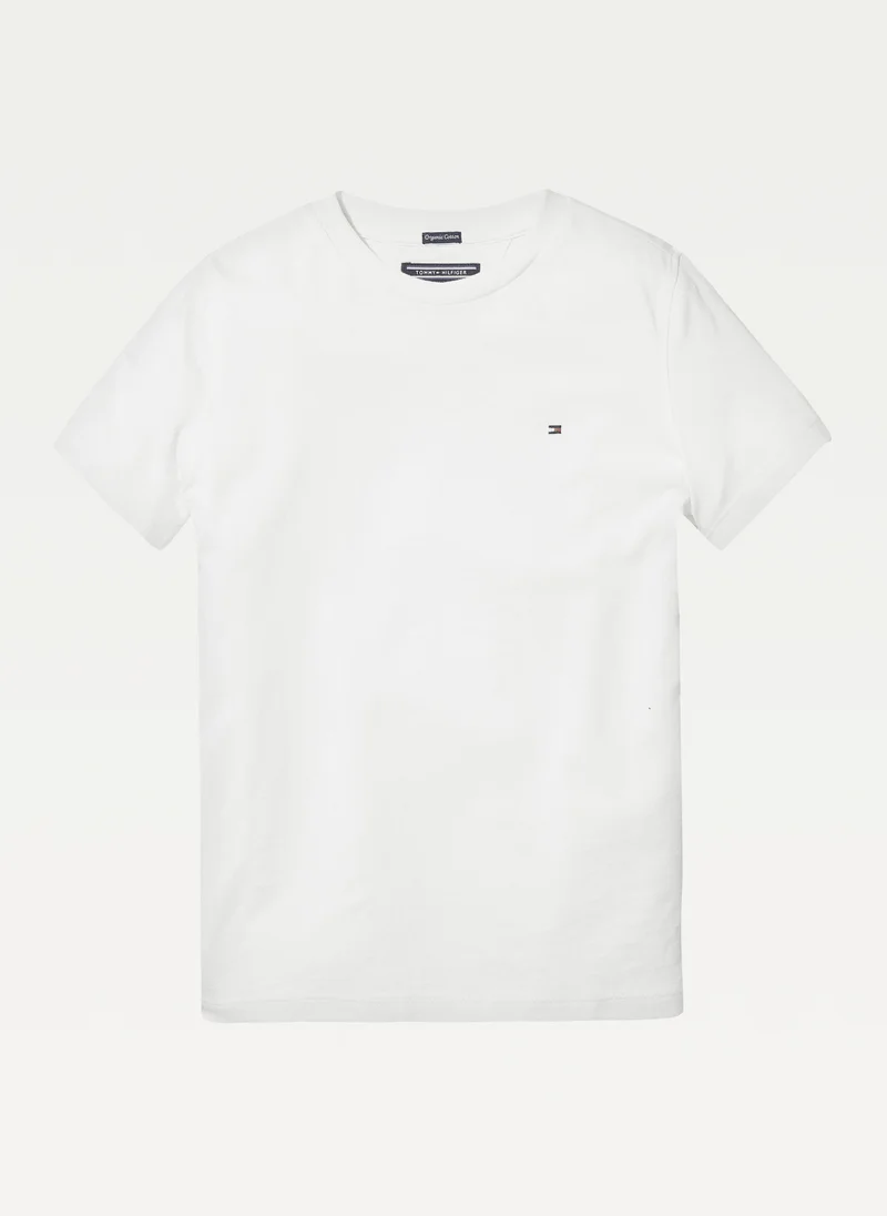 TOMMY HILFIGER Kids Crew Neck Short Sleeve T-shirt