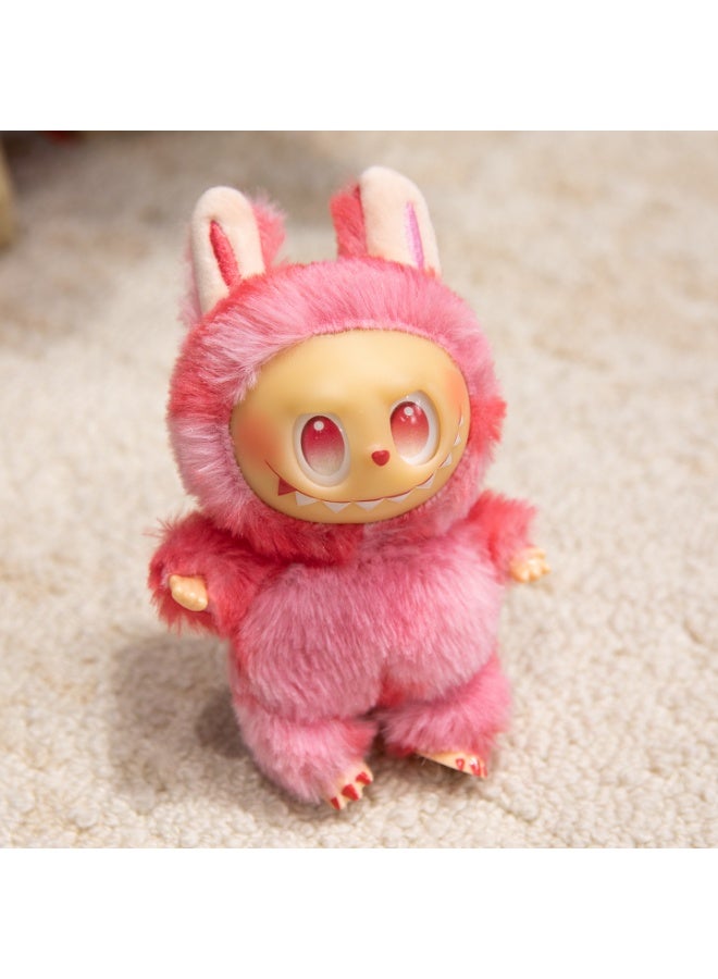 Cute Labubu Plush Toy Pendant Plush Keychain Bag Pendant - Image 1