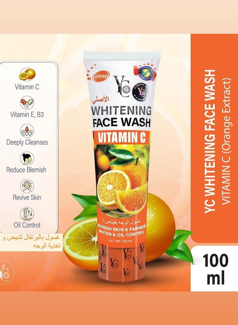 YC Whitening Face Wash Vitamin C 100 ml