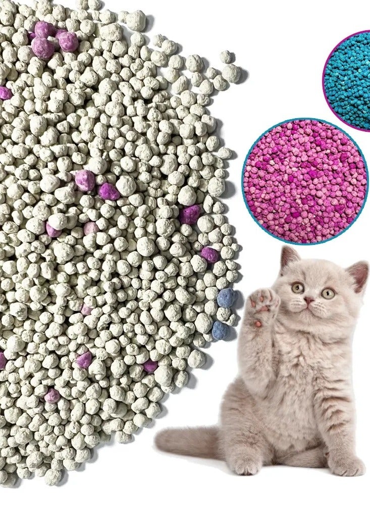 Generic Lavender Scented Cat Litter - 5L, Low Dust, Fast Clumping, Odor Control  - Image 2