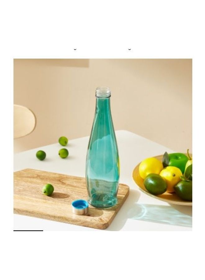 NIBEMINENT Glass Water Bottle Green 31.5x8.5cm - Image 2