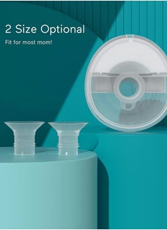 Paruu P16 Hands-Free Electric Wearable Breast Pump With Strong Suction, Low Noise, 4 Modes And 12 Levels, 19/21 MM Insert Accessories, 2 Pieces  - Image 4