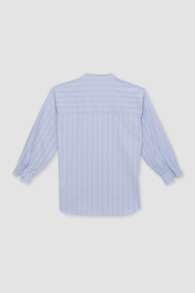DeFacto Woman Regular Fit Twill Long Sleeve Tunic  - Image 3