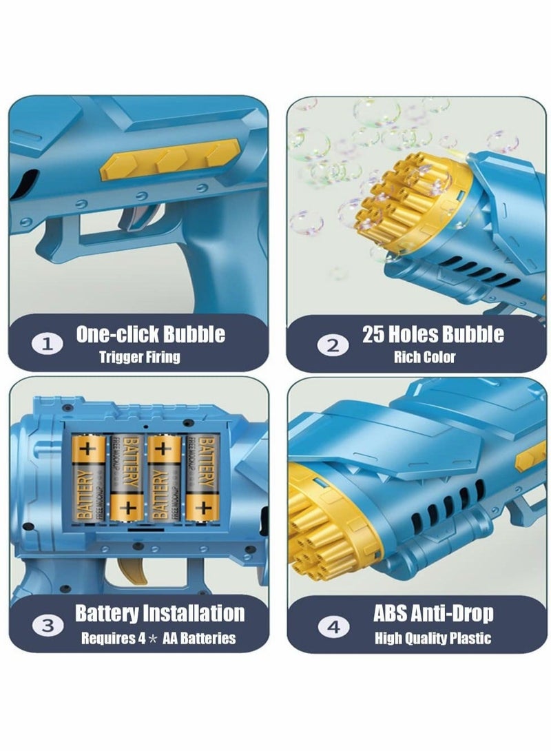 كابتن تيك Design Large Capacity Bazooka Bubble Gun Toy - Image 4